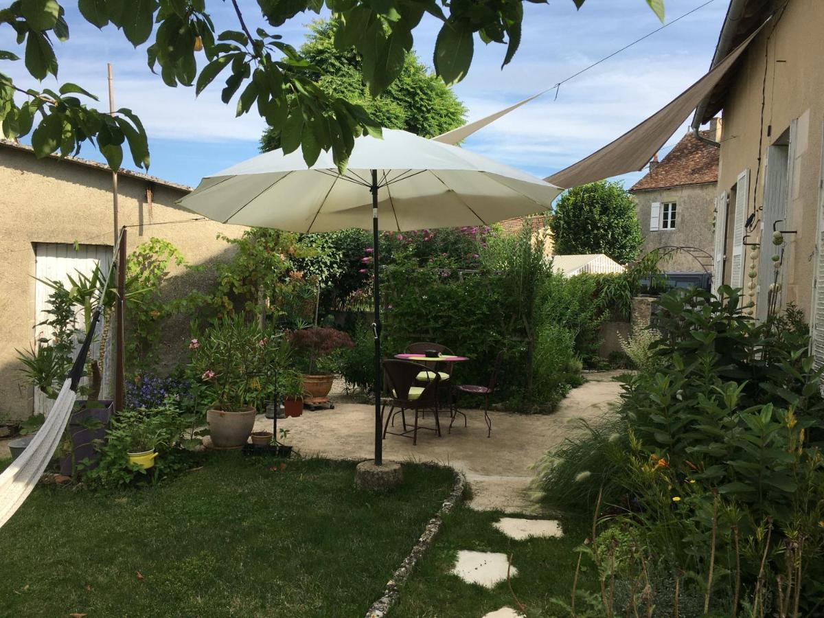 Chez Fred Avec Vue Sur Le Chateau Angles-sur-l'Anglin Exterior photo